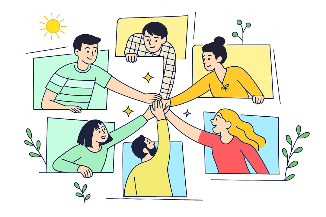 Choosing your tribe illustration